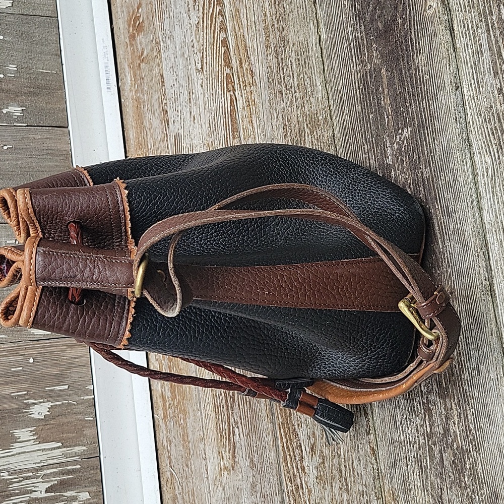 Vintage Dooney and Bourke Teton Drawstring Bucket Bag - Picture 11 of 16